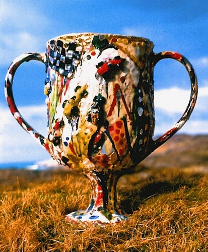 Grand Prix Trophy
ht 50cm approx, (1988)